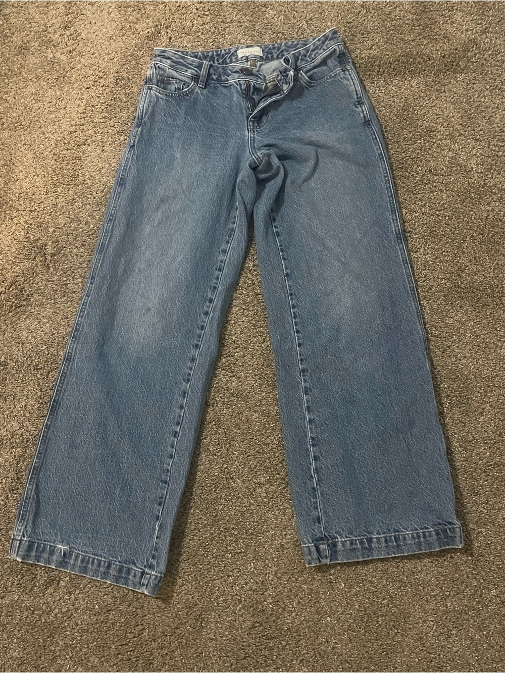 PacSun Women's Boyfriend Jeans in Light Blue Wash